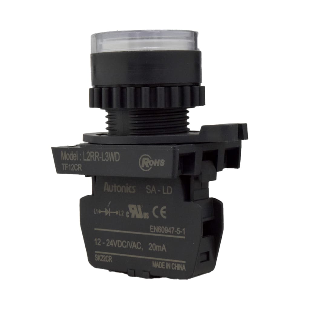 61 LAMP LED 22mM BLANCA 12-24V AC/DC
