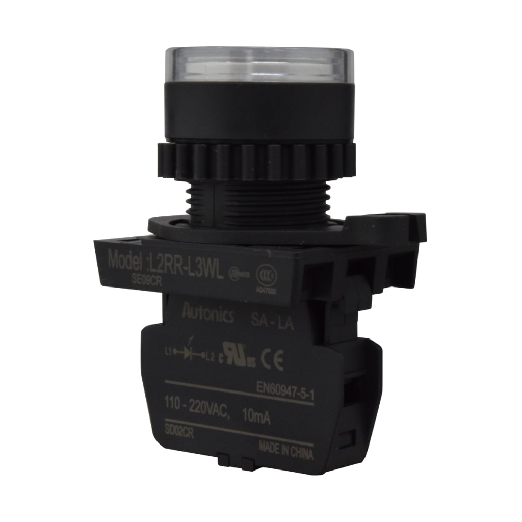 62 LAMP LED 22mm BLANCO 110-220 VAC