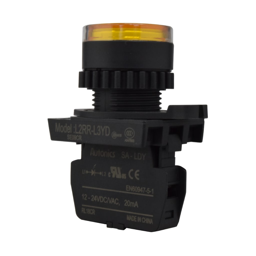 63 LAMP LED 22mm AMARILLA 12-24V AC/DC