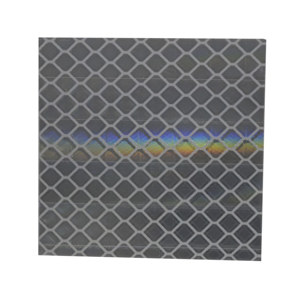 CINTA REFLECTIVA 50x50MM Pq. 10 UNIDADES