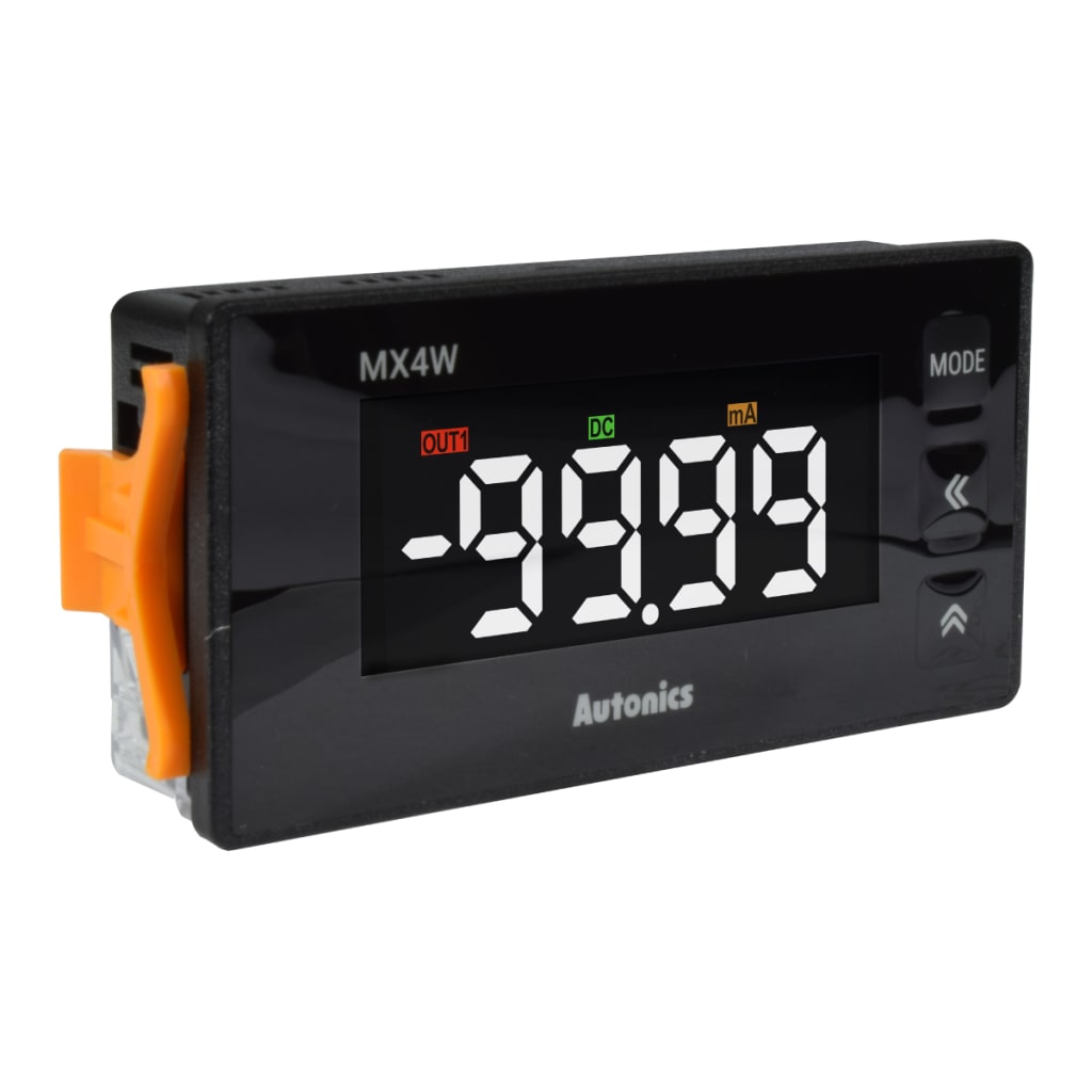 VOLTIMETRO LCD, 0-500V AC/DC, 4 DIGITOS W96XH48MM