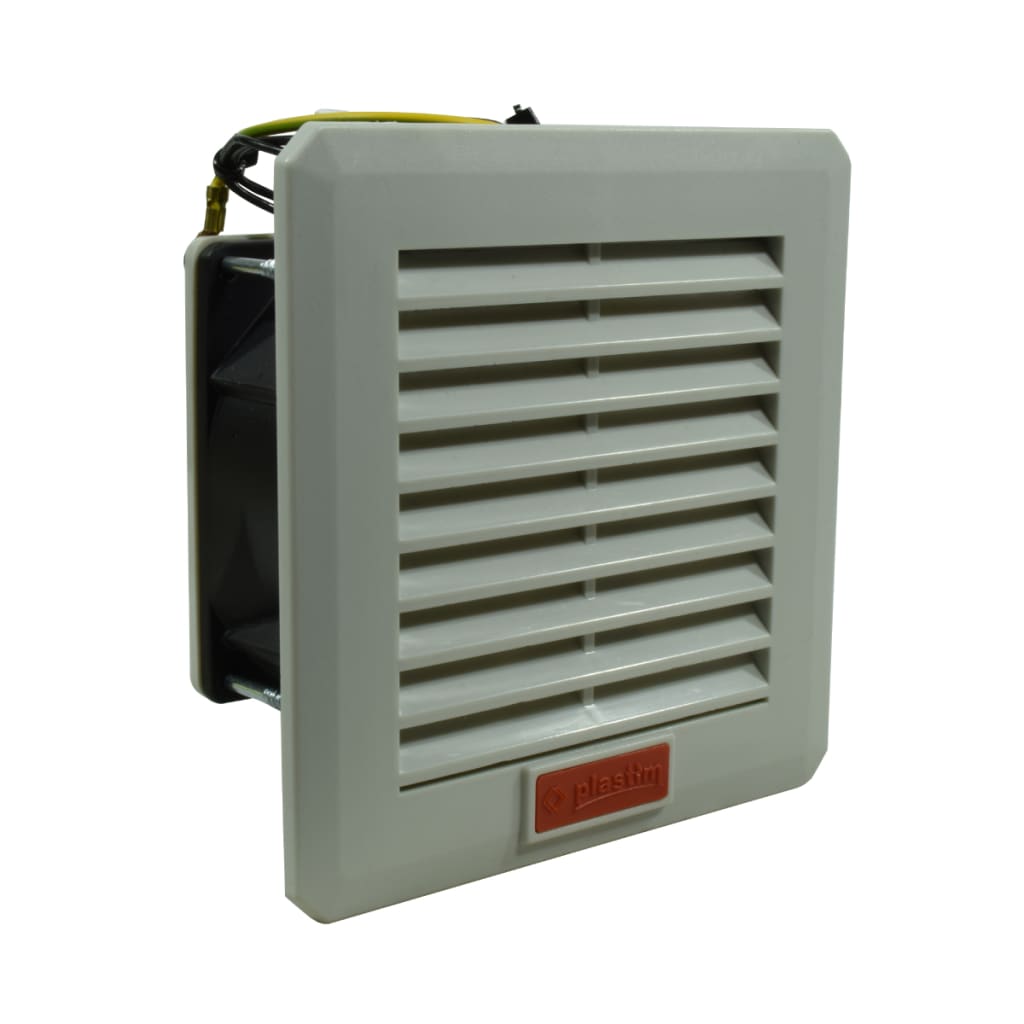 VENTILADOR CON FILTRO, 120X120X58.5MM, IP54, TEMPERATURA -10 +70°C, 110VAC, 14W, FLUJO 30M3/H CONEXIÓN POR TERMINAL
