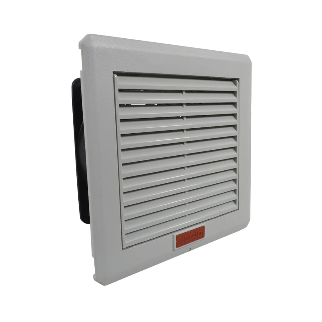 VENTILADOR CON FILTRO, 160X160X69MM, IP54, TEMP -10 +70°C, 230VAC, 26W, FLUJO 100M3/H