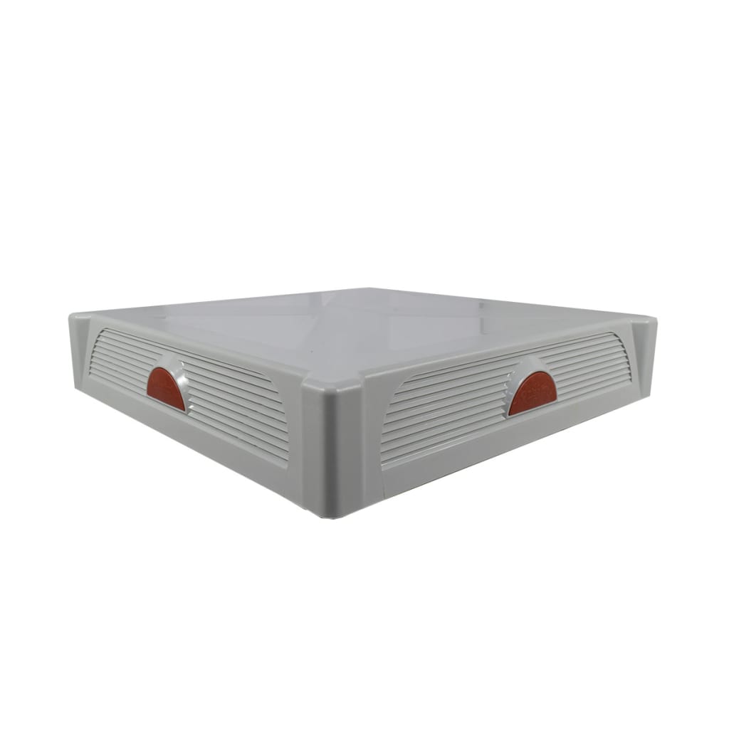 VENTILADOR DE TECHO CON FILTRO, 364X364X107MM, IP54, TEMP -10 +70°C, 230VAC, 25W, FLUJO 400M3/H