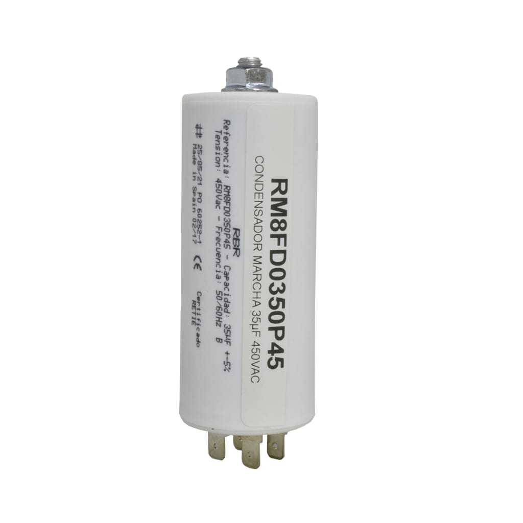 CONDENSAD MARCHA 35uF 400-450VAC 50/60HZ CE ESPAÑA