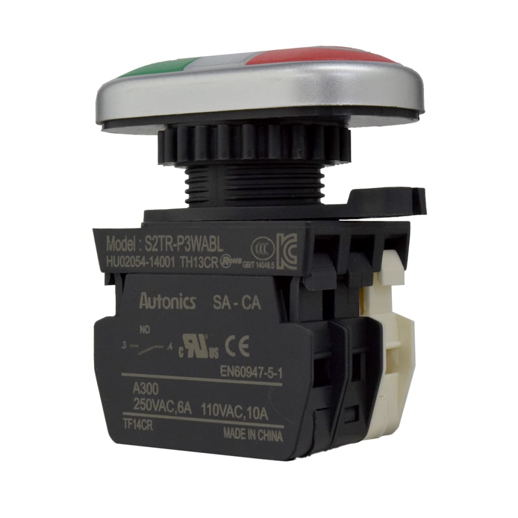 33 START-STOP PLAST C/LED 110-220 VAC