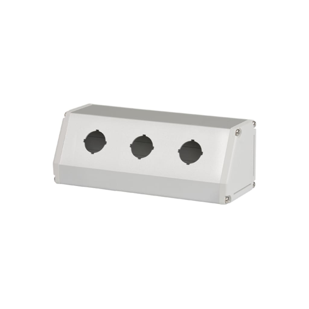 CAJA TRIANGULAR 3H 22mm ALUMINIO