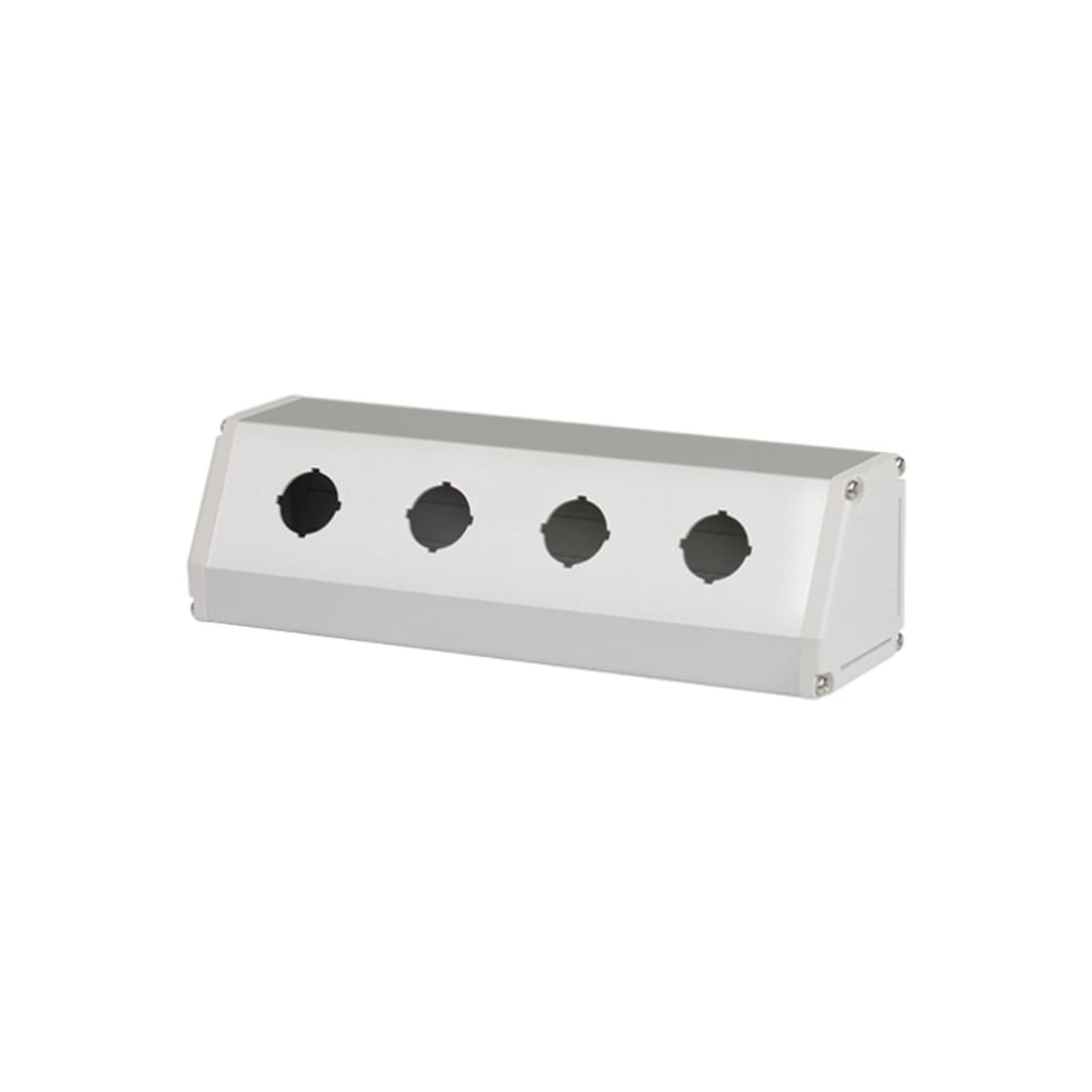 CAJA TRIANGULAR 4H 22mm ALUMINIO