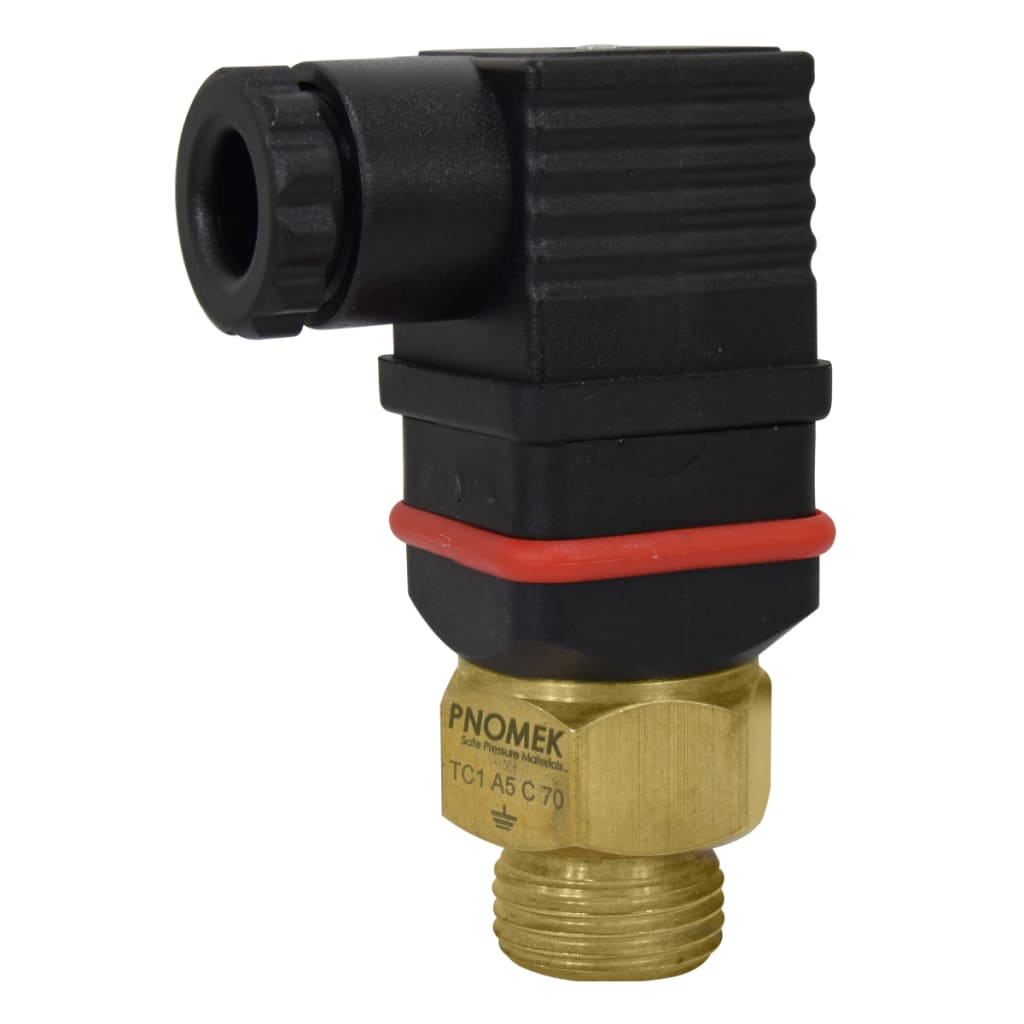 204 TERMOSTATO 70°C, NC CONECTOR DIN, 1/2G