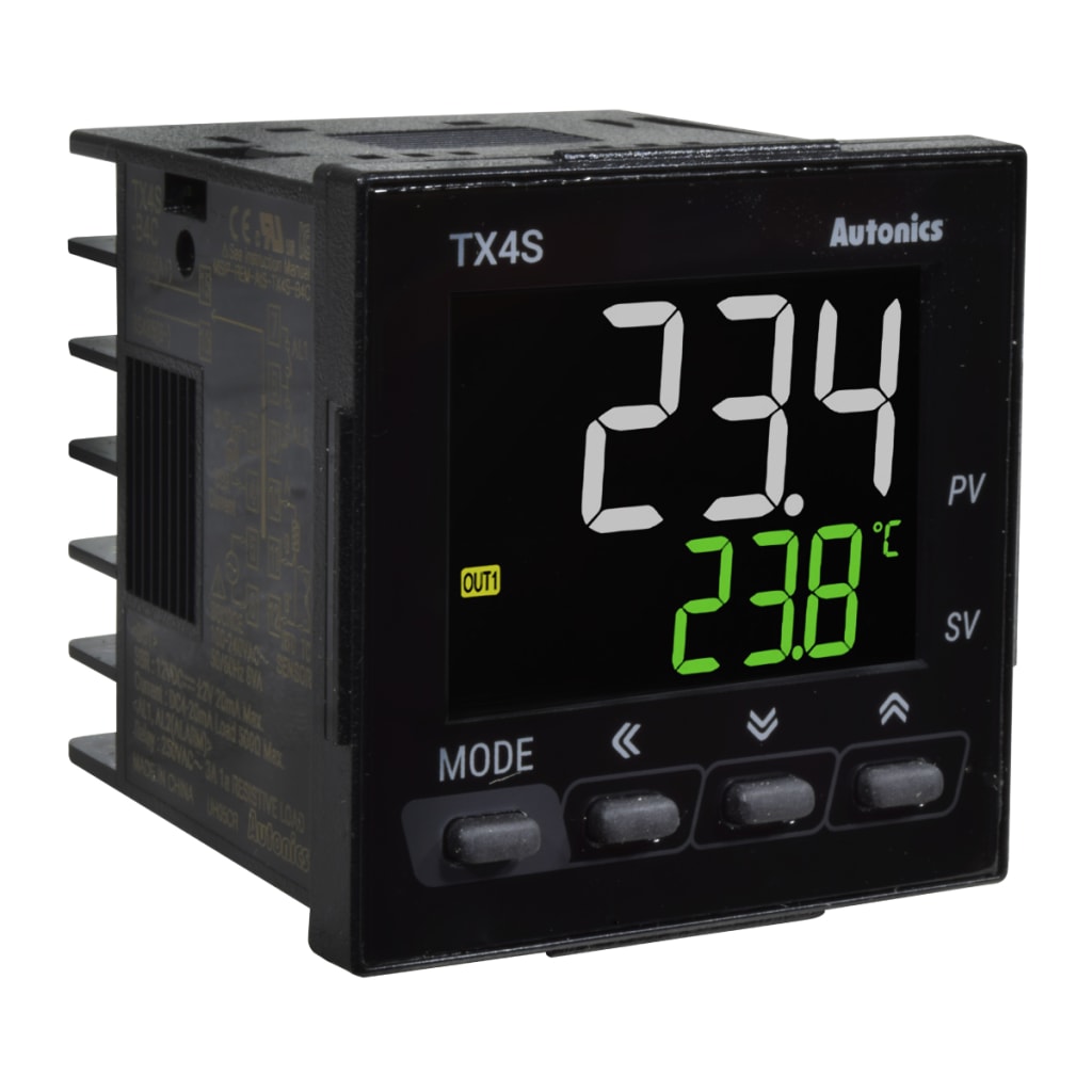 CONTROL DE TEMPERATURA PID TIPO LCD ALIMENTACION 100-240V AC SALIDA CORRIENTE / SSR 2 ALM COMUNICACIÓN