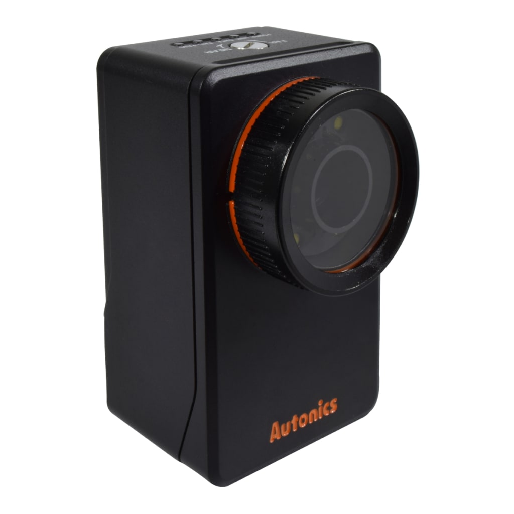 VISION SENSOR MONOCROMATIC 752X480 PIXEL, LIGH SOURCE WHITE COLOR, FOCAL LENGTH 8MM, ETHERNET COMMUNICATIONS, 24 VDC POWER SUPPLY.