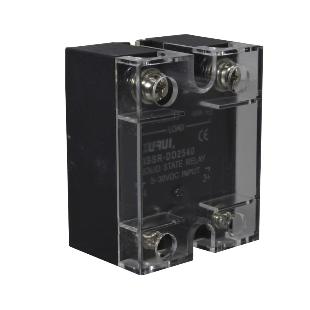 SSR 40A 5-30VDC 250VDC C/TAPA Y LED IND SERIE W2