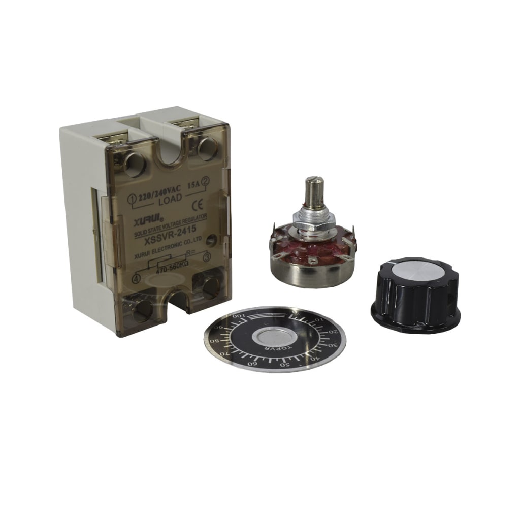 SSR VARIABLE 15A / 240VAC C/POT 470-560kOhm