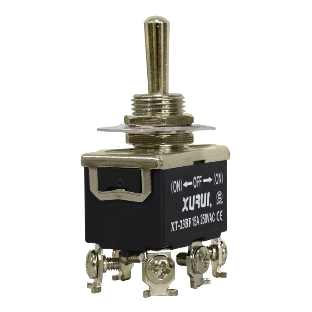 INT CODILLO (1)-0-(1) 15A 250VAC 6 TOR RETORNO
