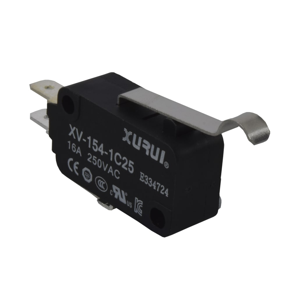 MIC/SW MINI PCURVA 16A 250VAC CONMUTABLE X 10 UNID
