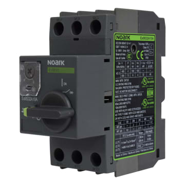 GUARDAMOTOR NOARK 6-10A, MANDO ROTATIVO