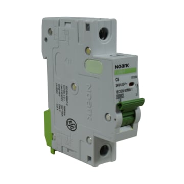BREAKER 1X 6A, 10KA CURVA C, 230/400 VAC, IEC