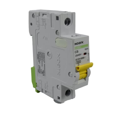 BREAKER 1X 25A, 10KA CURVA C, 230/400 VAC, IEC