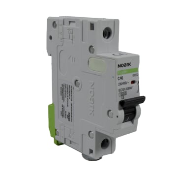 BREAKER 1X 40A, 10KA CURVA C, 230/400 VAC, IEC