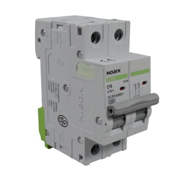 BREAKER 2X 16A, 10KA CURVA C, 230/400 VAC, IEC