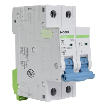 BREAKER 2X 20A, 10KA CURVA C, 230/400 VAC, IEC