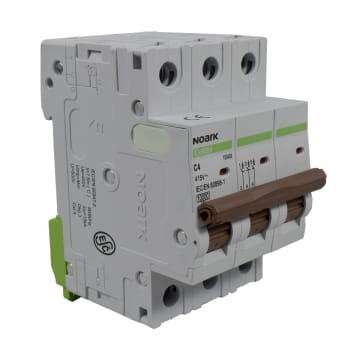 BREAKER 3X 4A, 10KA CURVA C, 230/400 VAC, IEC