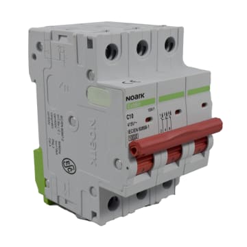BREAKER 3X 10A, 10KA CURVA C, 230/400 VAC, IEC