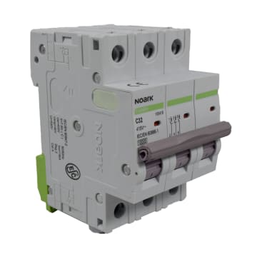 BREAKER 3X 32A, 10KA CURVA C, 230/400 VAC, IEC