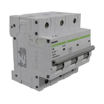 BREAKER PARA RIEL 3X 20A,  CURVA C,  240/400 VAC,  ICU=25KA, ICS=20KA.