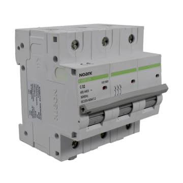 BREAKER PARA RIEL 3X 32A,  CURVA C,  240/400 VAC,  ICU=25KA, ICS=20KA.