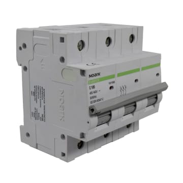 BREAKER PARA RIEL 3X 100A,  CURVA C,  240/400 VAC,  ICU=20KA, ICS=15KA.