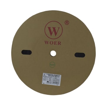 TERMOENCOGIBLE NEGRO 12mm ROLLO/100M UL T125ºC