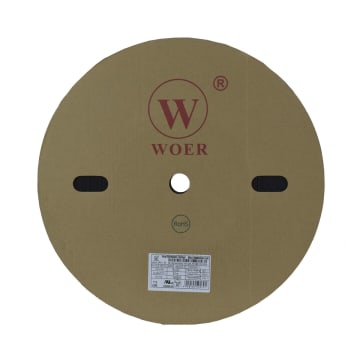 TERMOENCOGIBLE NEGRO 25mm ROLLO/50M UL T125ºC