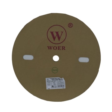 TERMOENCOGIBLE BLANCO 8mm ROLLO/100M UL T125°C