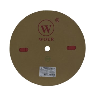 TERMOENCOGIBLE ROJO 10mm ROLLO/100M UL T125°C