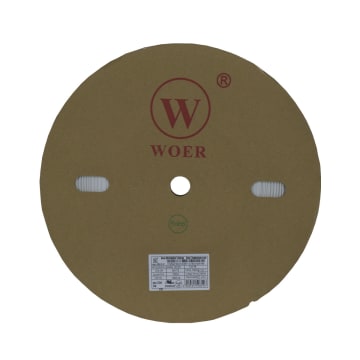 TERMOENCOGIBLE BLANCO 10mm ROLLO/100M UL T125°C