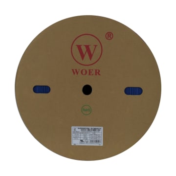 TERMOENCOGIBLE AZUL 15mm ROLLO/100M UL T125°C