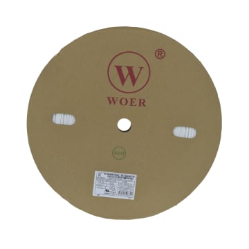 TERMOENCOGIBLE BLANCO 18mm ROLLO/100M UL T125°C
