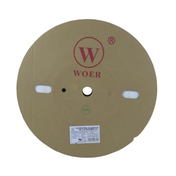 TERMOENCOGIBLE BLANCO 25mm ROLLO/50M UL T125°C