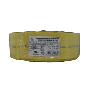 TERMOENCOGIBLE AMARILLO 50mm ROLLO/25M UL T125°C