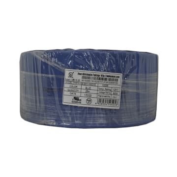 TERMOENCOGIBLE AZUL 80mm ROLLO/25M UL T125°C