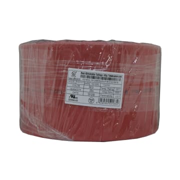 TERMOENCOGIBLE ROJO 100mm ROLLO/25M UL T125°C