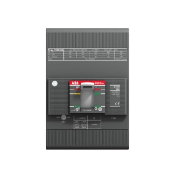 BRK CAJA MOLDEADA DE 2 P, 200 AMP, 65/50KA TENSION DE TRABAJO: 220/415VAC TENSION DE AISLAMIENTO: MAX UI 800VAC 50/60HZ