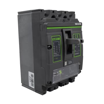 BREAKER DE CAJA MOLDEADA AC 32A,  36KA @415 VAC, ICS = 100% ICU.