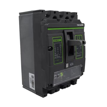 BREAKER DE CAJA MOLDEADA AC 40A,  36KA @415 VAC, ICS = 100% ICU.