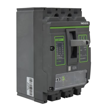 BREAKER DE CAJA MOLDEADA AC 63A,  36KA @415 VAC, ICS = 100% ICU.