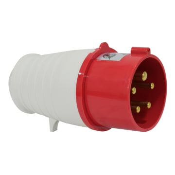 CLAVIJA AEREA 16A 220-380/240-415VAC ROJO