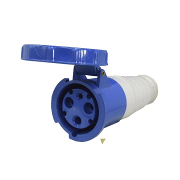 TOMA AEREA 63A 230VAC 2P+T AZUL