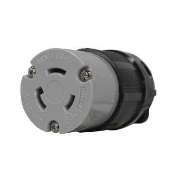 TOMA SEG AE 20A/250VAC 2P+T NEMA L6-20 UL
