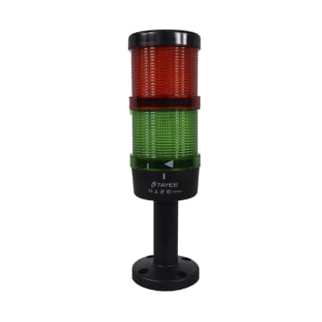 BALIZA MOD 2C 70mm 24V AC/ DC LED ROJO-VERDE